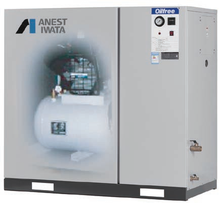 活塞式带静音箱无油型